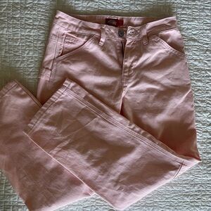 Dickies Light Pink Women's Straight Leg Jeans